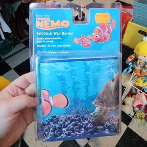 Vintage Y2K Disney Finding Nemo Self Stick Wall Border